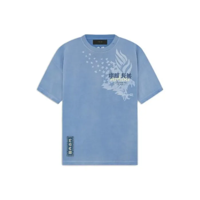 AMIRI T-Shirts Men Blue-0