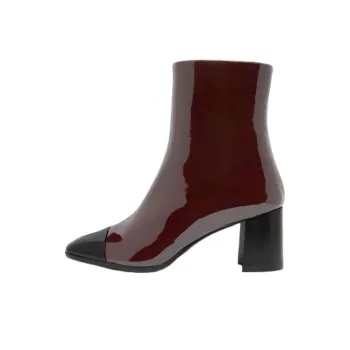Carel Esprit Ankle Boots 6cm Women's Burgundy