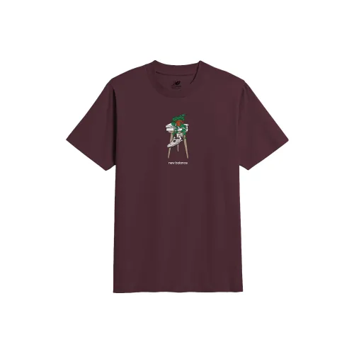 New Balance 550 Houseplant Graphic T Shirt T Shirt Men's Brown Red