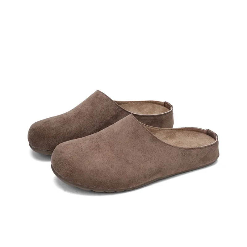 XMISTUO Quiet Abrasion Resistant Slip Resistant Wrap toe Slippers Women's-1
