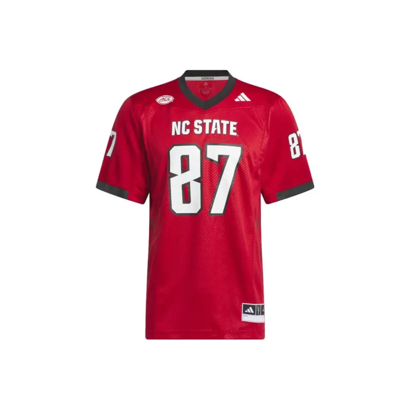 Adidas Free Shipping With AdiClub North Carolina State Football Off-Field Home Jersey-0