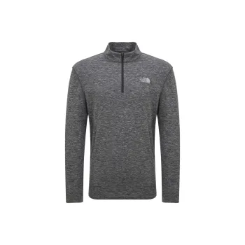 THE NORTH FACE M's Seamfree L/S Zip Tee T-Shirt Men's Gray