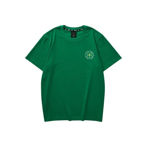 Skechers Colorful Drop Shoulder Sleeve T Shirt Unisex Jelly Green