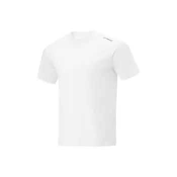LINING Cool Tea T Shirts Men Ivory
