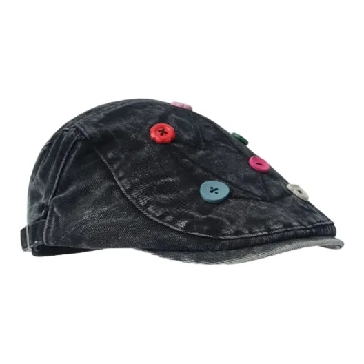 FREE RABBITⅡ Japanese Style Urban Chic Style Reverse Wear To Make Your Face Look Smaller Berets Unisex-2