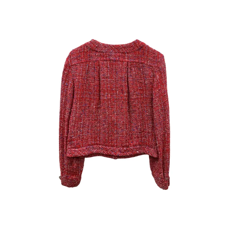 CHANEL Jackets & Coats Women's Red-1
