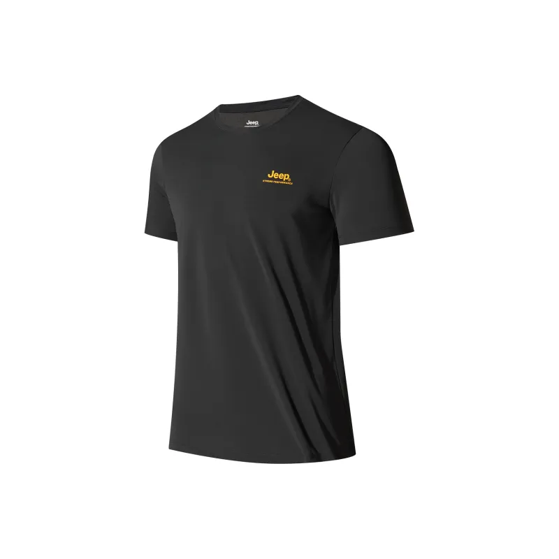 Jeep Short Sleeved T Shirts Tops Men's-8
