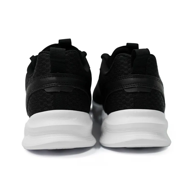 361° Anti Slip Wear Resistant Low Top Running Shoes Men's White Black-3