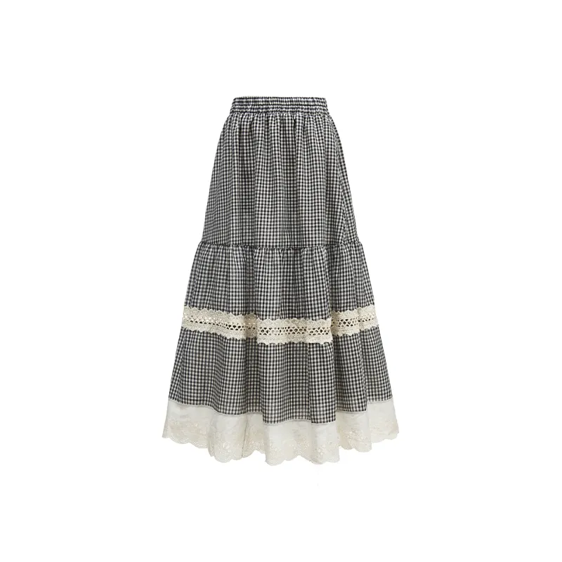 AURORA MUSE Casual Long Skirt Women's-5