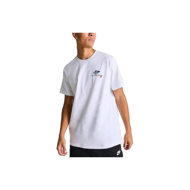 Nike SPORTSWEAR DUNK GRAPHIC T-Shirt Men's White-0