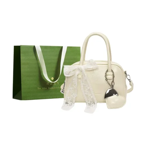 Three Ducklings PU Shoulder Bag Crossbody Bag Handbag Regular Women's White/Silver/Blue/Pink/Black