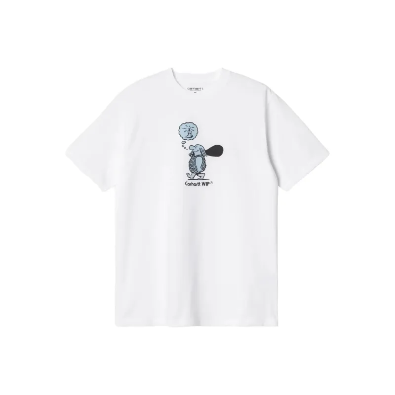 Carhartt WIP Original Thought T Shirt T Shirt Men's White-0