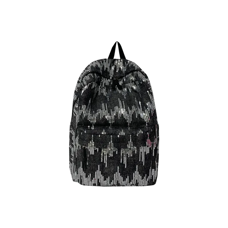 SUN EARTH &U Denim Backpack Regular Unisex Multicolor-2