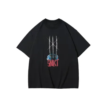 XVESSEL X MARVEL/Marvel Co branded Series T Shirts Unisex Black