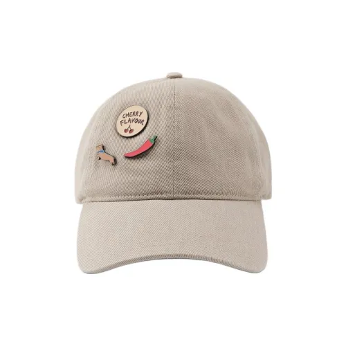 ZARA Cotton Baseball Caps Women's Beige