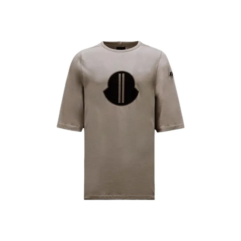 Moncler x RICK OWENS FW23 T Shirt Unisex Brown-0