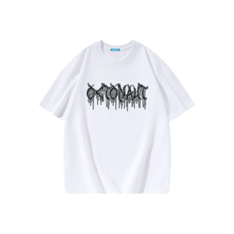 Small Columns Under The Sea T Shirt Unisex White-1