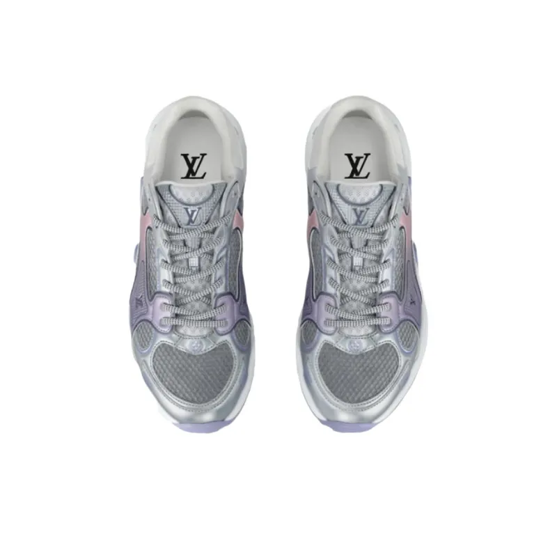 LOUIS VUITTON Olympia Low Top Casual Shoes Women's Purple-3