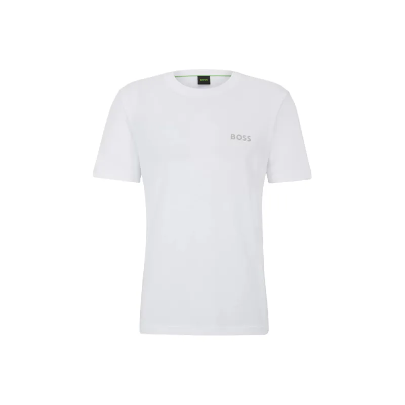 HUGO BOSS 3D Mesh Logo Regular Fit T Shirt-0