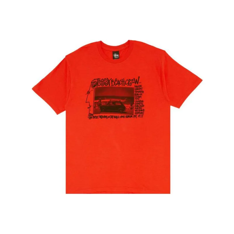 Stussy Beach Crew Tee-2