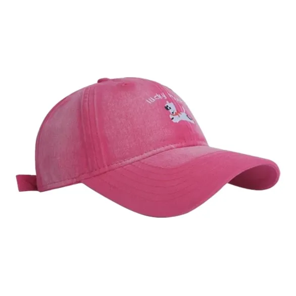 FREE RABBITⅡ Spring Summer Casual Versatile Large Head Circumference Small Face Washable Baseball Caps Unisex-17