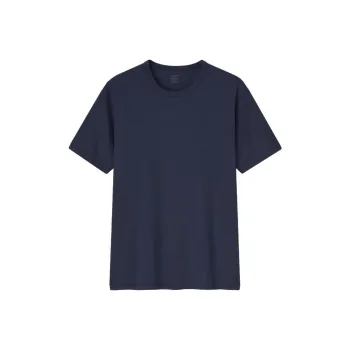 UNIQLO T Shirts Men Navy Blue 69