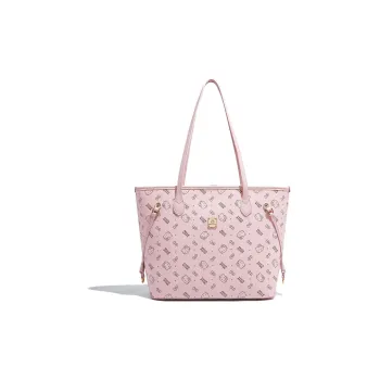 MESUCA Sanrio Hello Kitty Series PU Tote Bag, Shopping Bag, Handbag, Shoulder Bag Regular Women's Pink/Brown/Milk Tea
