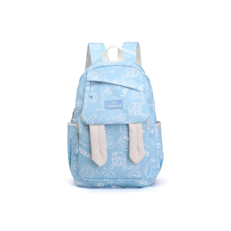 Deli Bear Canvas Backpack Unisex Multicolor-5