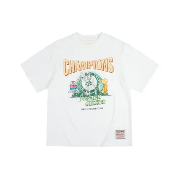 Mitchell & Ness T Shirt Unisex White