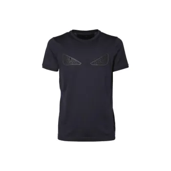 FENDI T Shirts Men Black