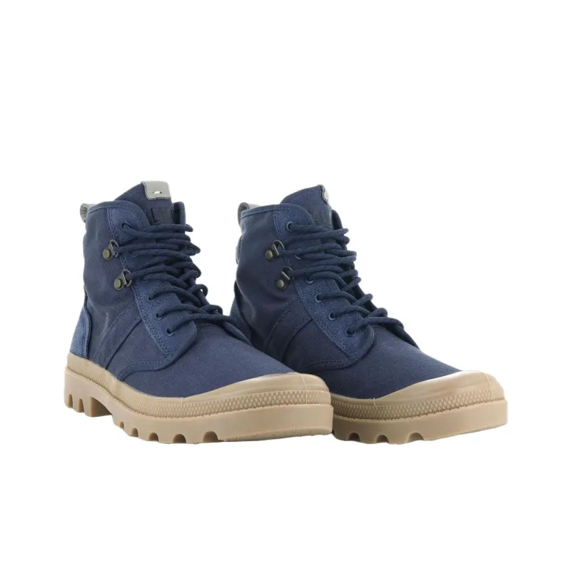 Palladium PALLABROUSSE Short Mid Calf Outdoor Boots Unisex Blue-2