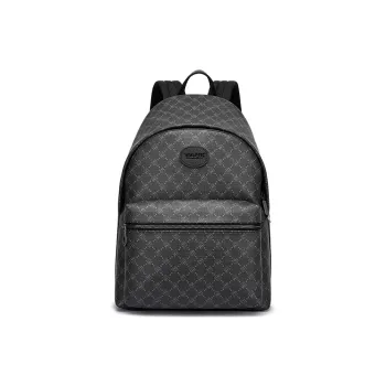 FAIRWHALE PU Backpack Regular Unisex Lead Gray