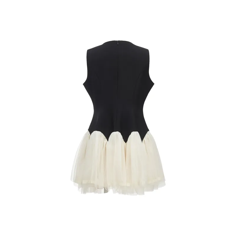AURORA MUSE Sleeveless Dress Women's Apricot-2