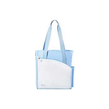 BONNY Badminton Racket Bags 2 3 Pcs Succinct Shoulder Bag Blue White Unisex