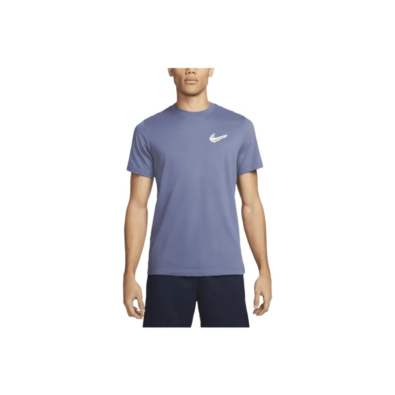 Nike Dri-FIT T-Shirt Men's Blue Purple-0
