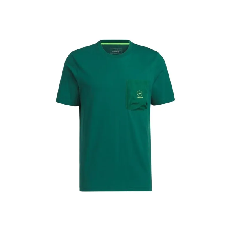 Adidas Neo T Shirt Men's Forest Green-0