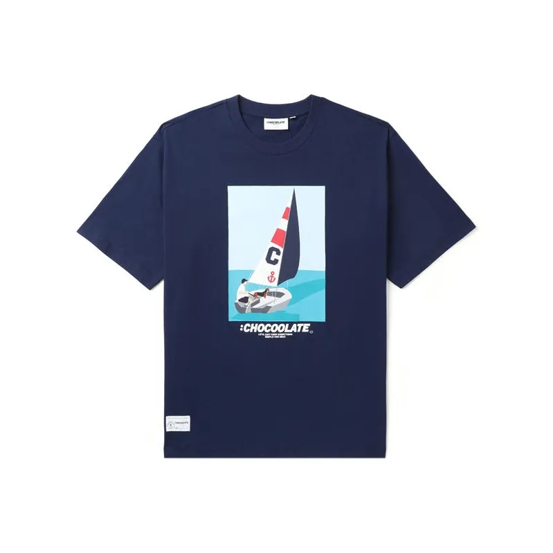 :CHOCOOLATE Graphic-print Cotton T-shirt-0