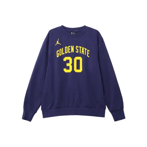 JORDAN Nba Golden State Warriors Stephen Curry Fleece Loose Fit Sweatshirt