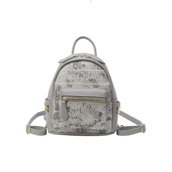 LUVISTRUE PU Small Backpack Regular Women's Gray/Pink/Blue