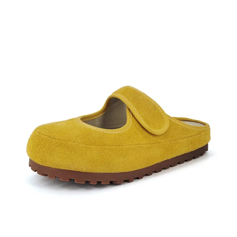 Xuanbaihui Rubber Sole Wrap toe Slippers Women's-2