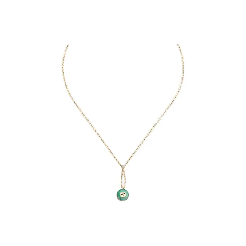 GUCCI 18K Gold Necklaces Unisex Gold-0