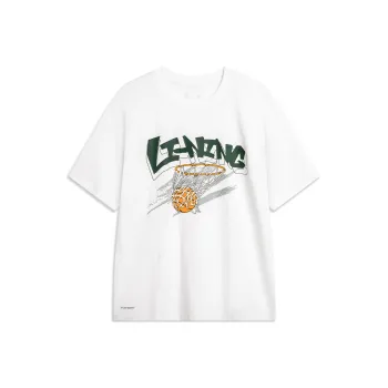 LiNing T Shirt Men's Standard White