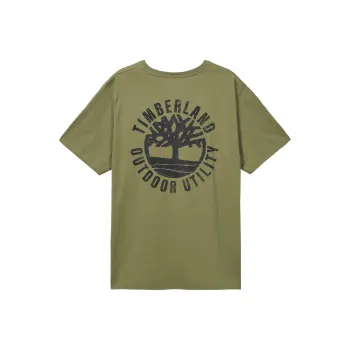 Timberland T Shirt Unisex Olive Green
