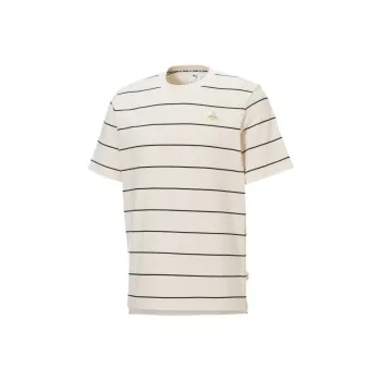 PUMA DASSLER LEGACY Stripes Tee T Shirt Unisex White