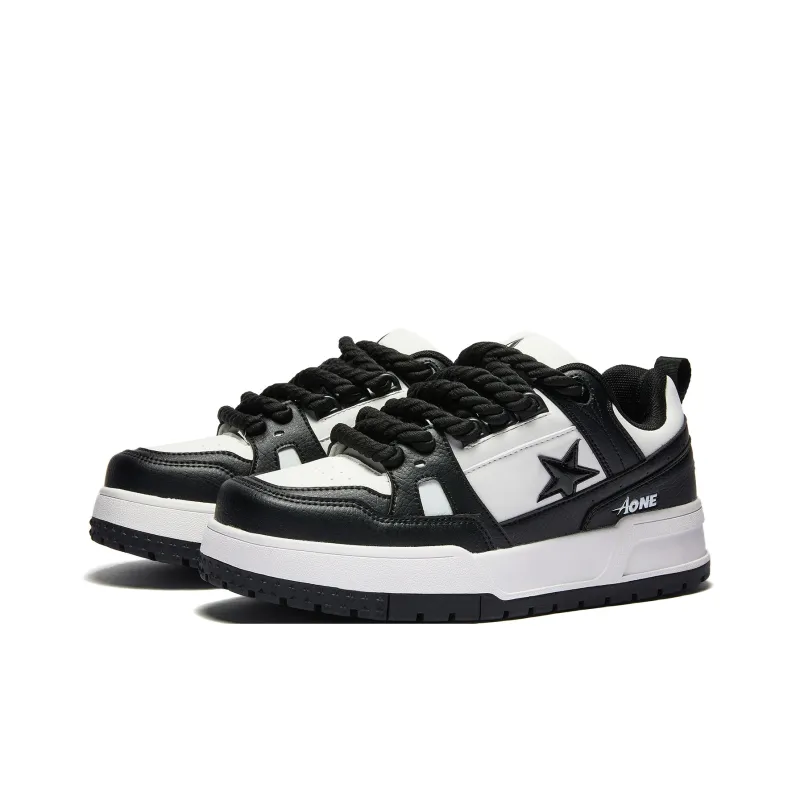A1 Coverage Slip Resistant And Abrasion Resistant Low Top Skateboard Shoes Unisex-3