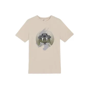 PUMA Running Pattern T Shirts Men Putty Pink
