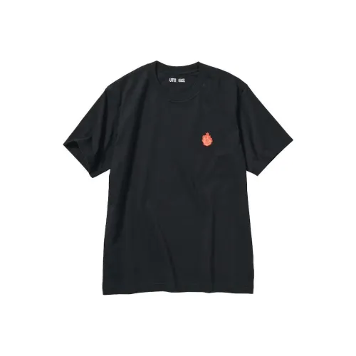 UNIQLO x HUOYINGRENZHE LIANMINGKUAN FW23 T-Shirt Unisex Black
