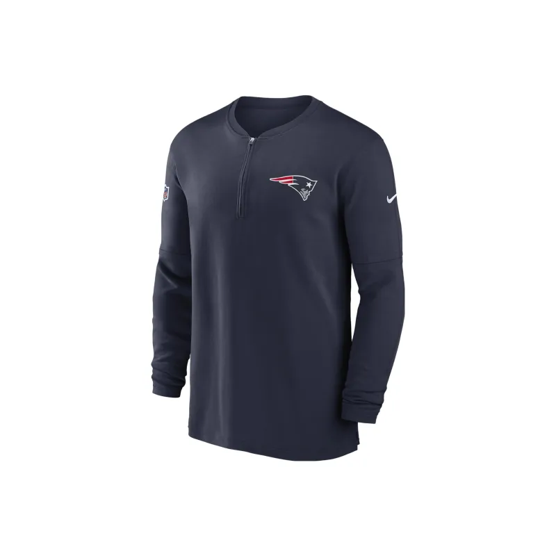 Nike New England Patriots Sideline T-Shirt Men's Marine Blue-0