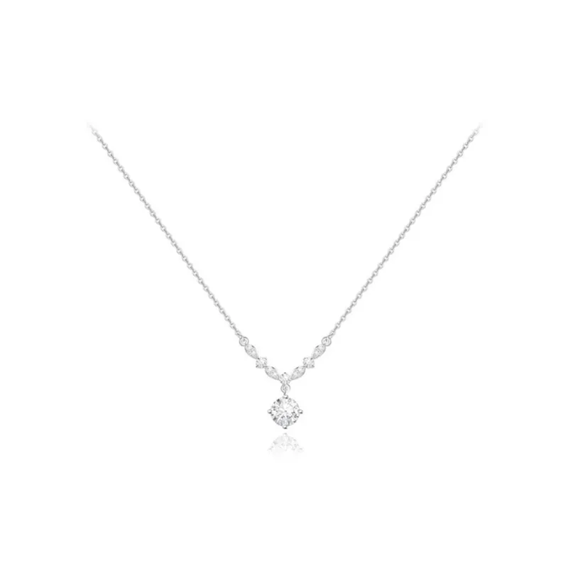 SECU Sterling Silver Necklaces Women's-0