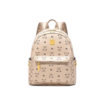 CLEVER& KETCH PU Backpack Women's Apricot/Brown